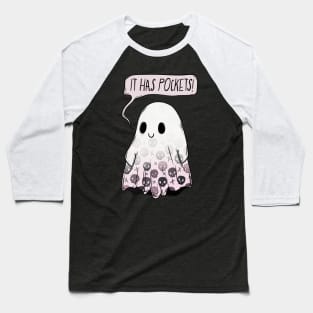 Ghost - it has pockets Baseball T-Shirt